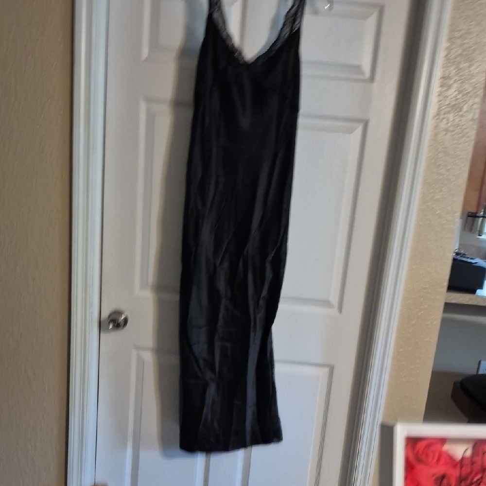 Elegant Black Chemise